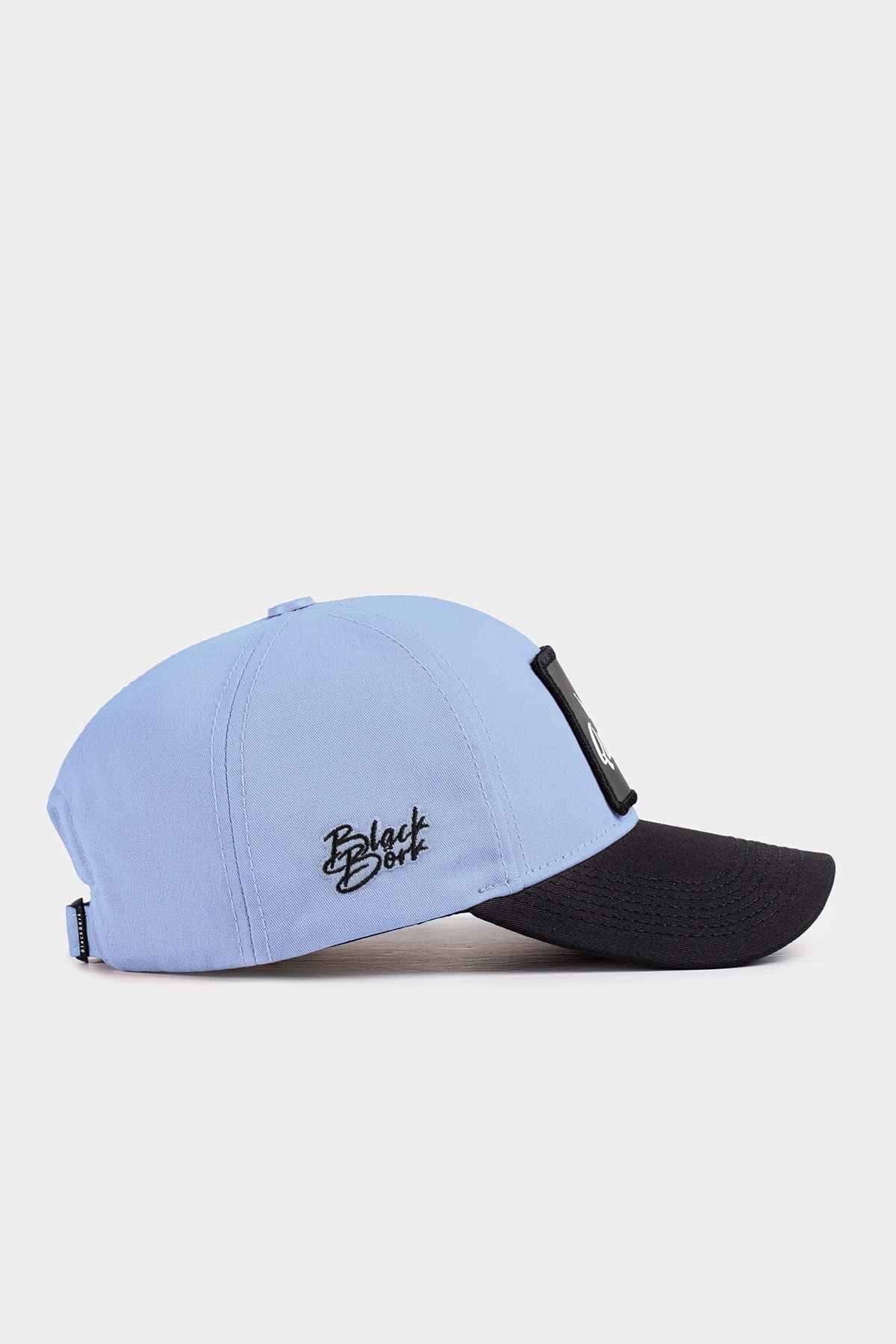 Gorra de béisbol negro-azul hielo Six con logo de Queen