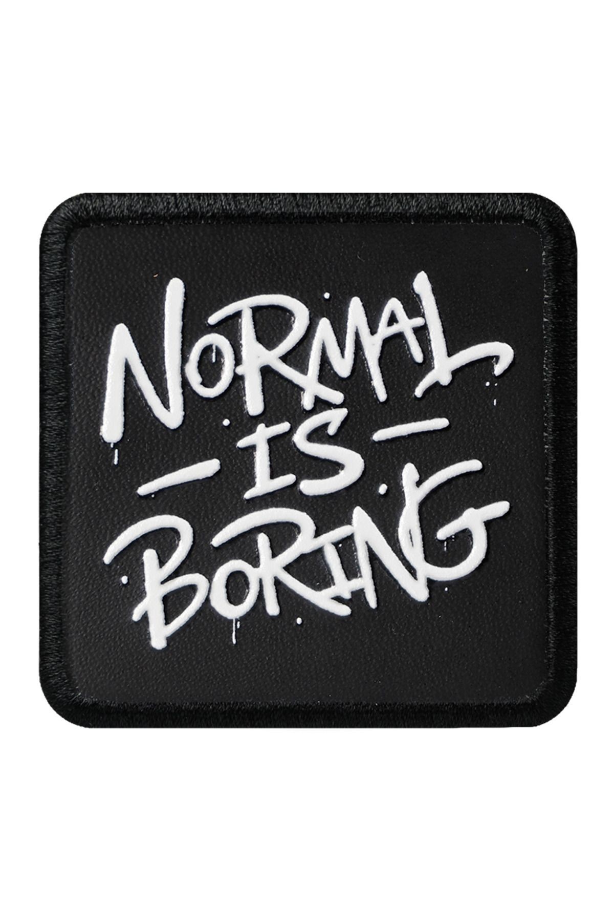 Normal is Boring Logolu