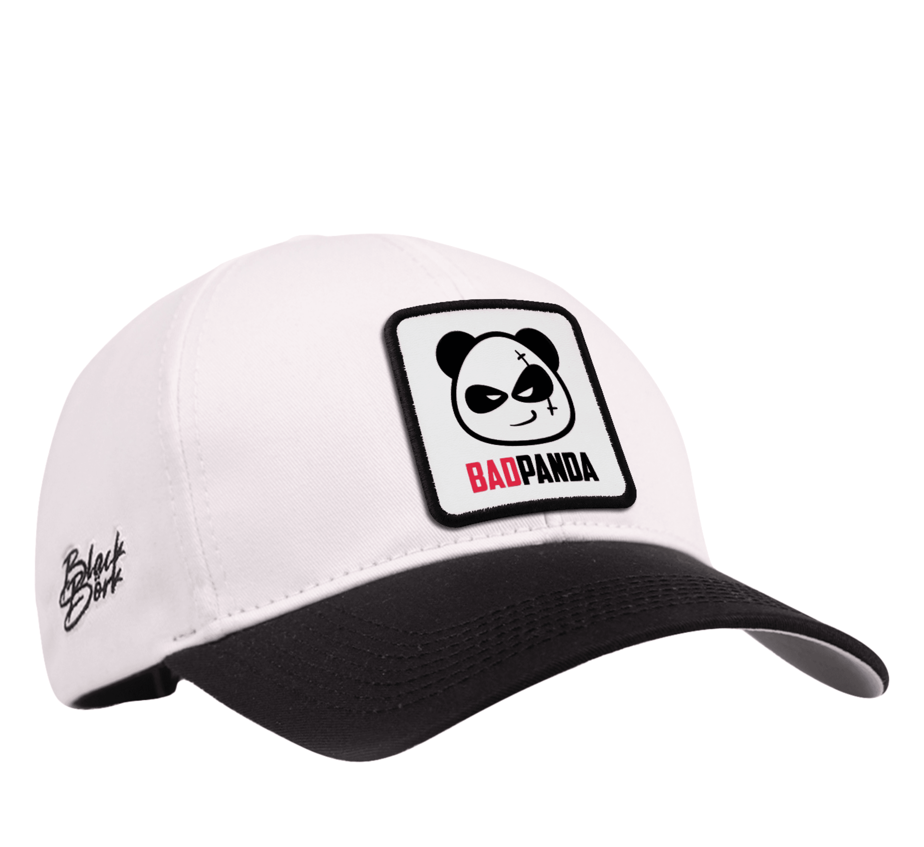 Gorra Six Negro Blanco Béisbol