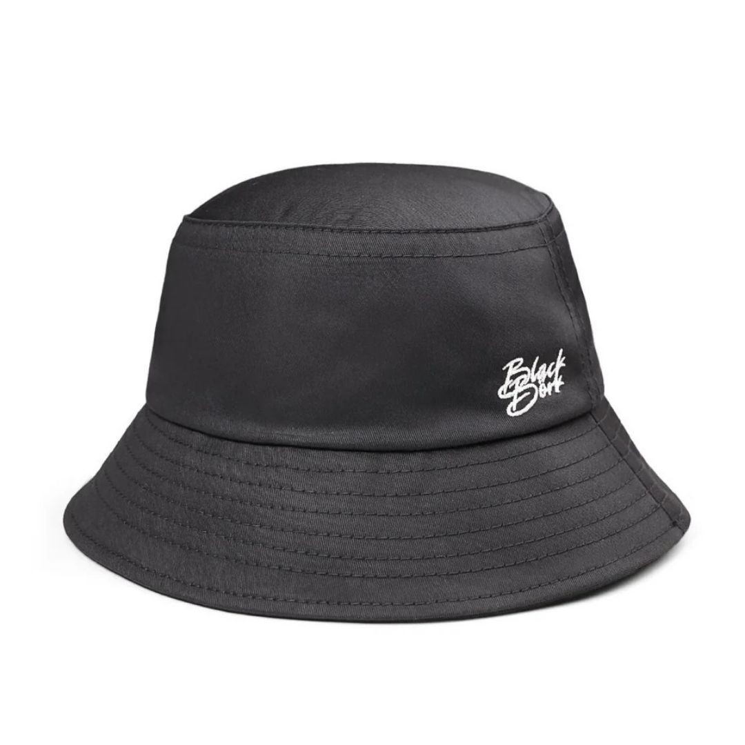 Gorra Bucket Negra con Logodo