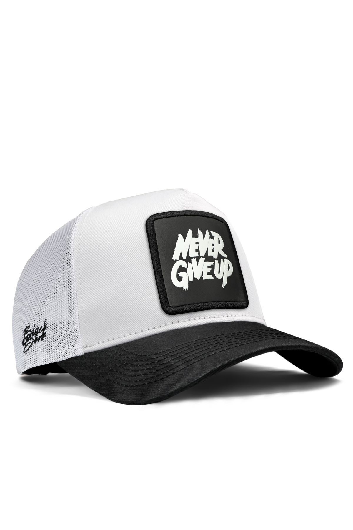 Gorra Negro Blanco Trucker