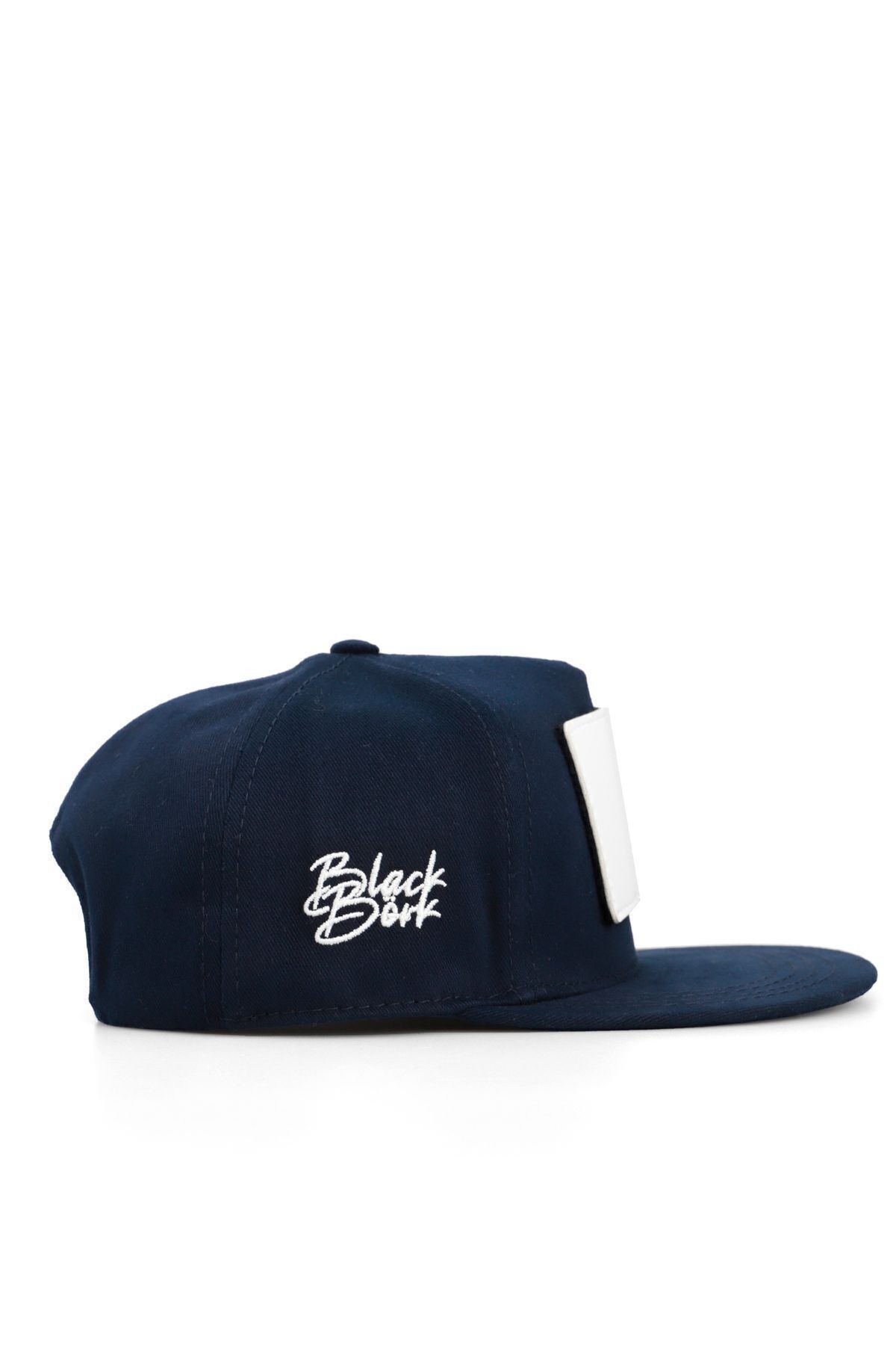 Navy blue Hip Hop children's cap with panda logo