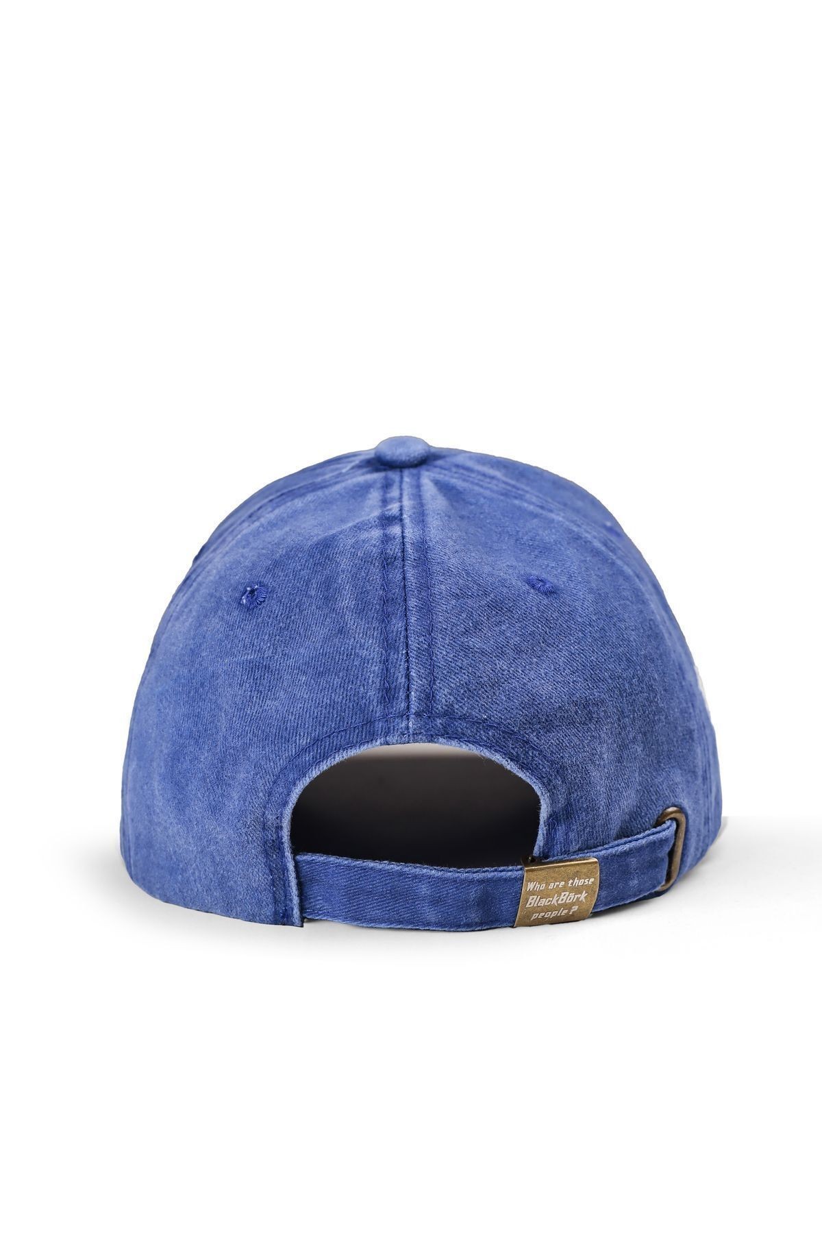 Gorra de béisbol azul vintage