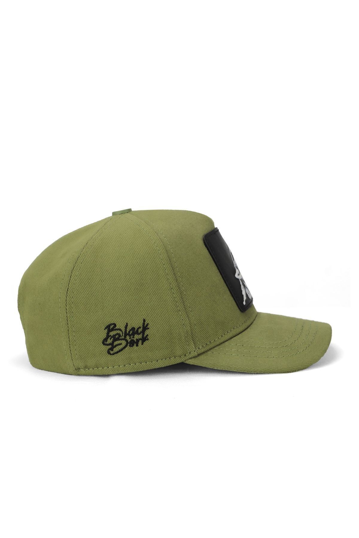 Green children's baseball cap with Jaguar logo