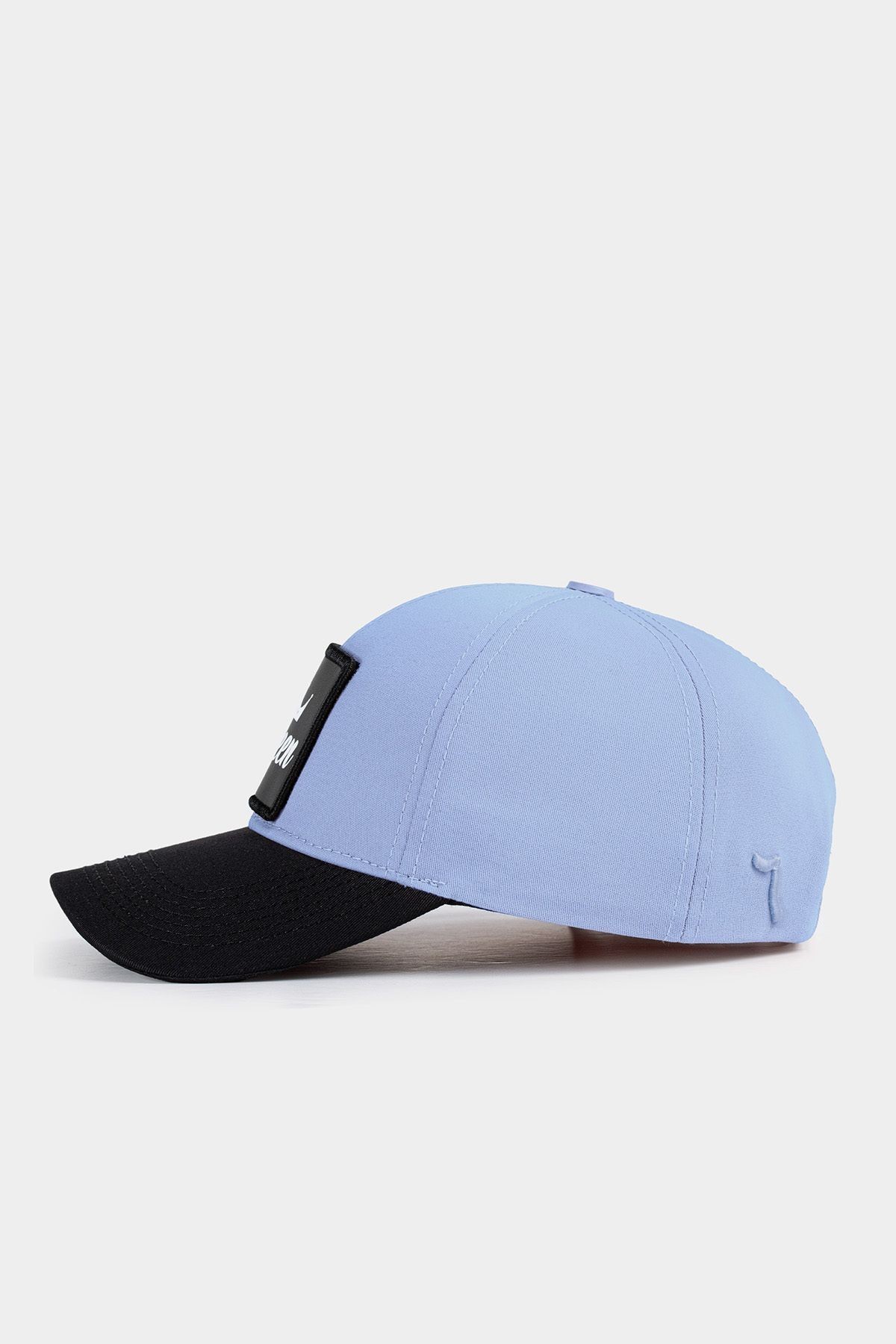 Gorra de béisbol negro-azul hielo Six con logo de Queen