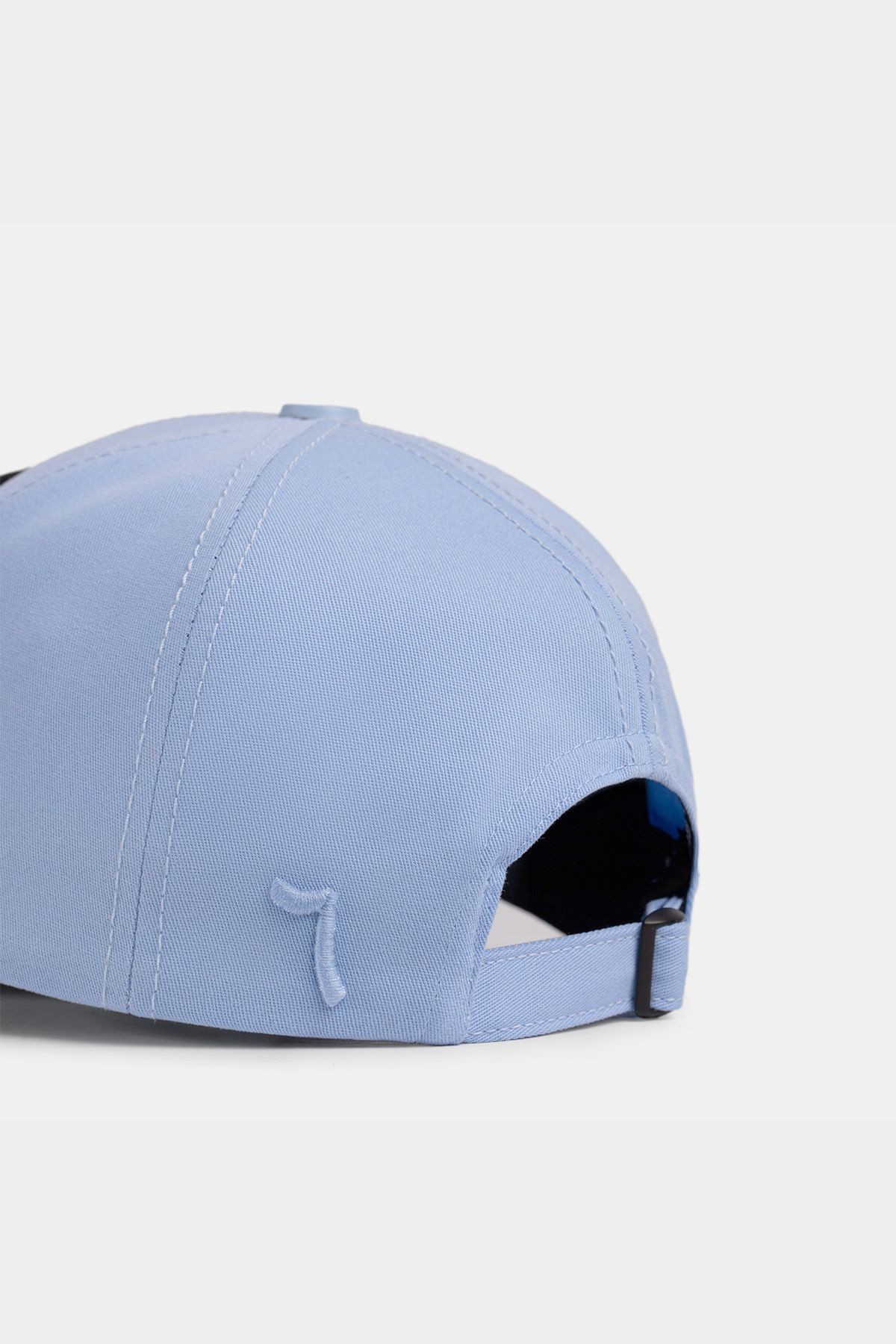 Gorra de béisbol negro-azul hielo Six con logo de El Patrón