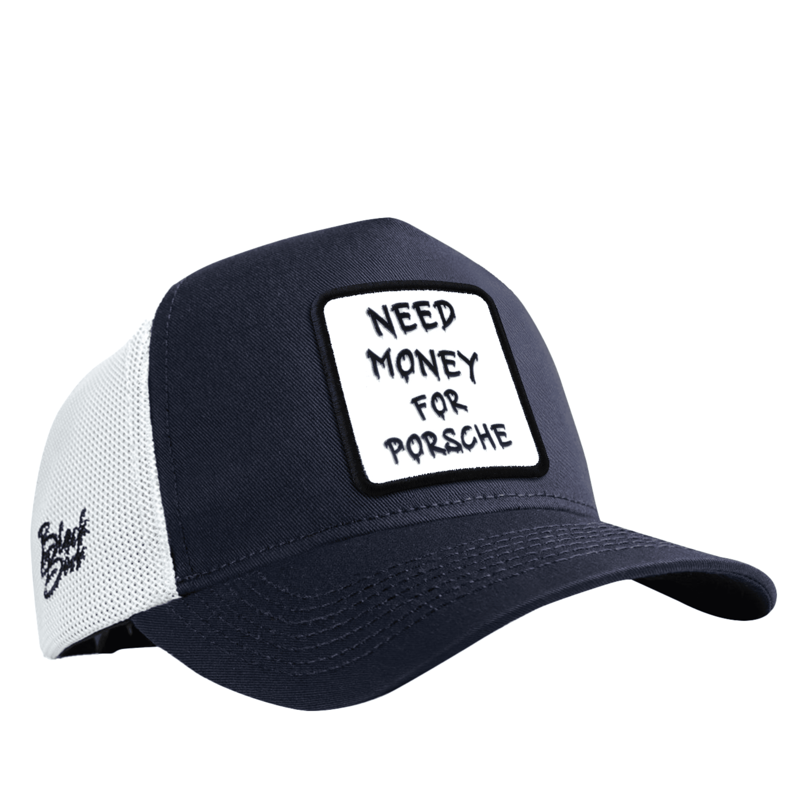 Gorra Azul Marino -Blanco Trucker