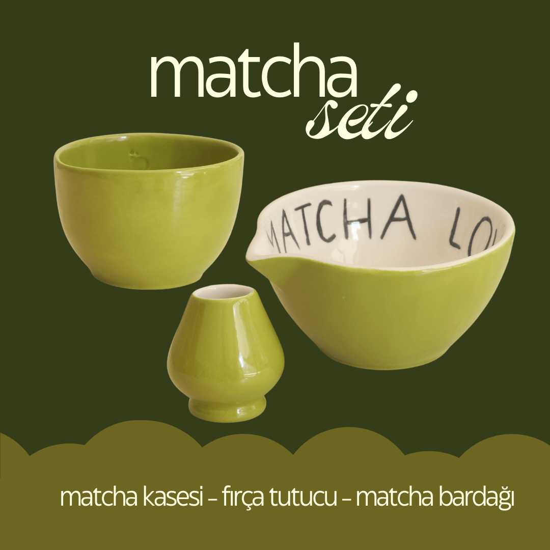 Renkli Matcha Seti