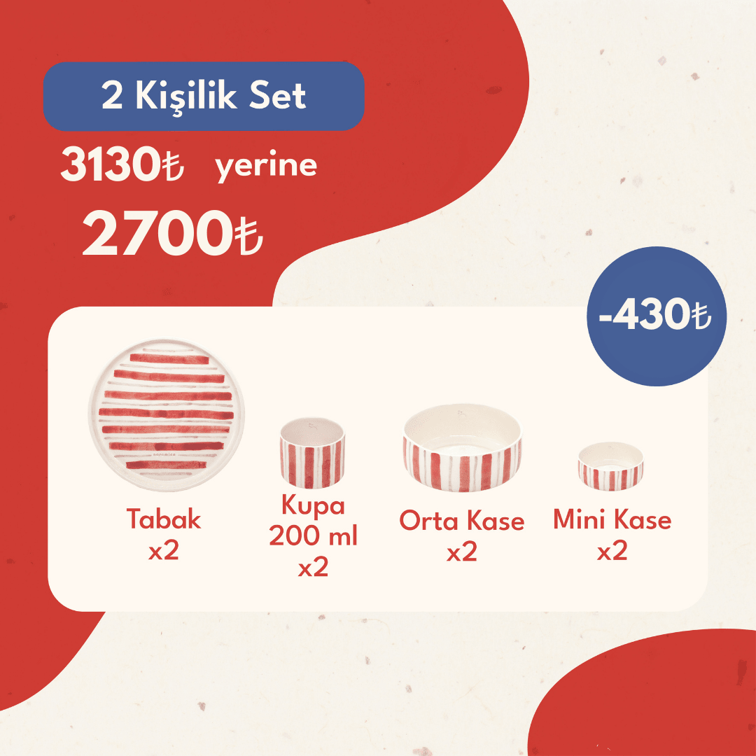 Kıyı Şeridi Misafir Koleksiyonu: 4'lü Set