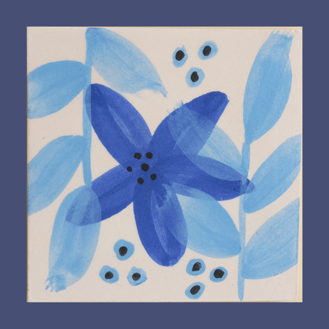 Floral Bardak Altlığı