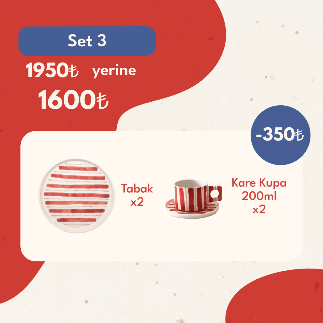 Kıyı Şeridi Misafir Koleksiyonu: 2'li Set