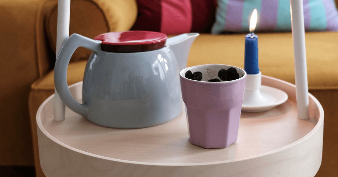 İçi Benekli Seramik Mug Bardak