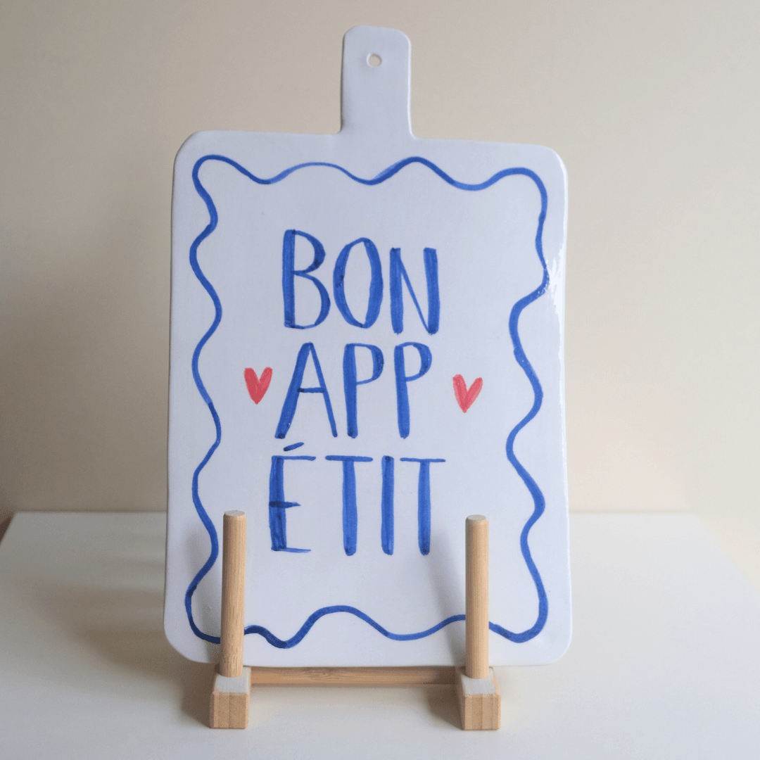 Bon Appetit Dekoratif Kesme Tahtası