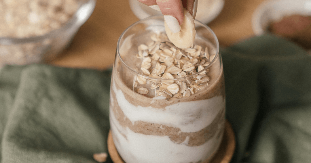 Kahveli ve Yulaflı Smoothie