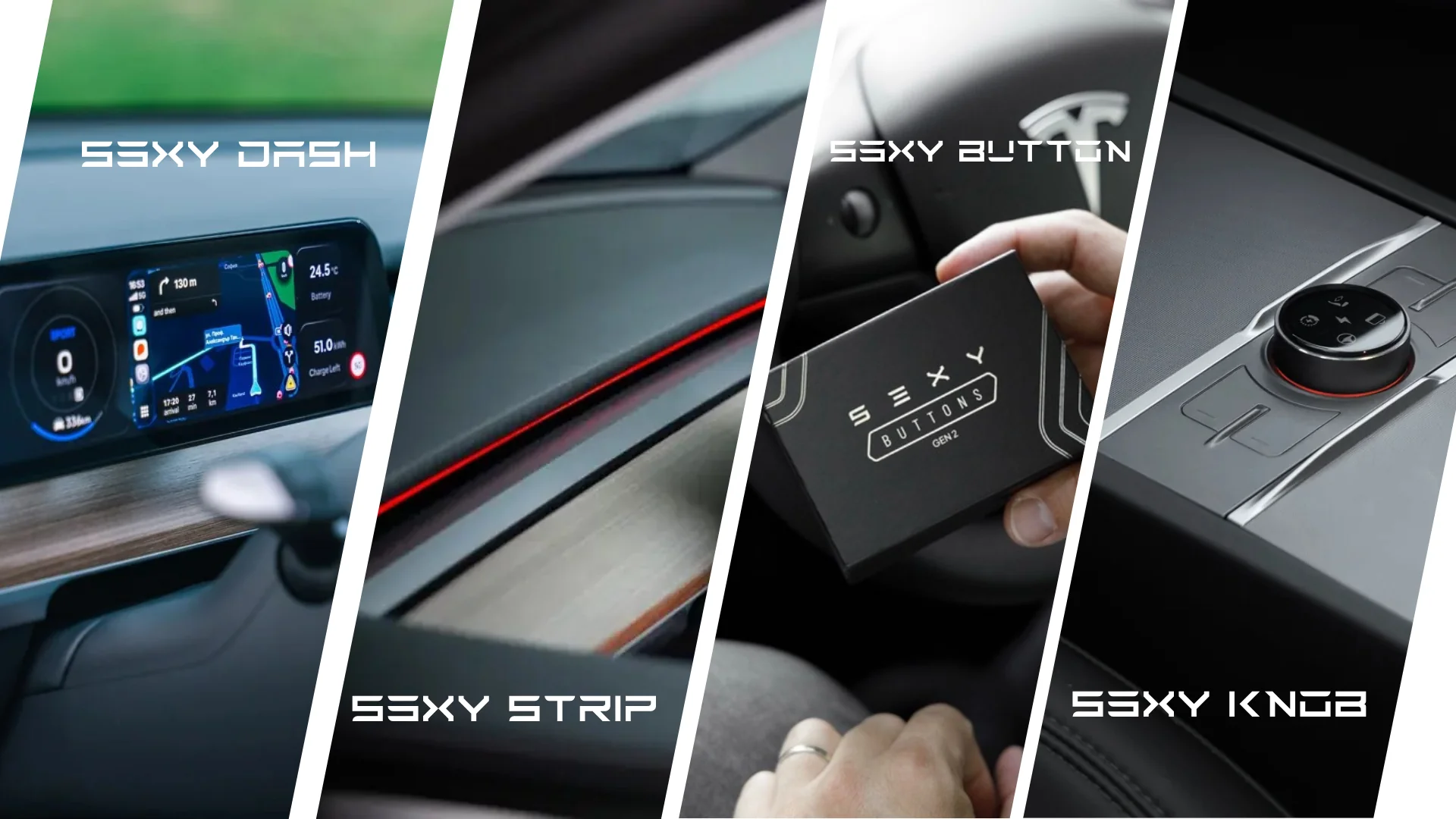 ENHANCE S3XY BUTTONS 4個セット S3XY Buttons 4 Button + Commander Bundle