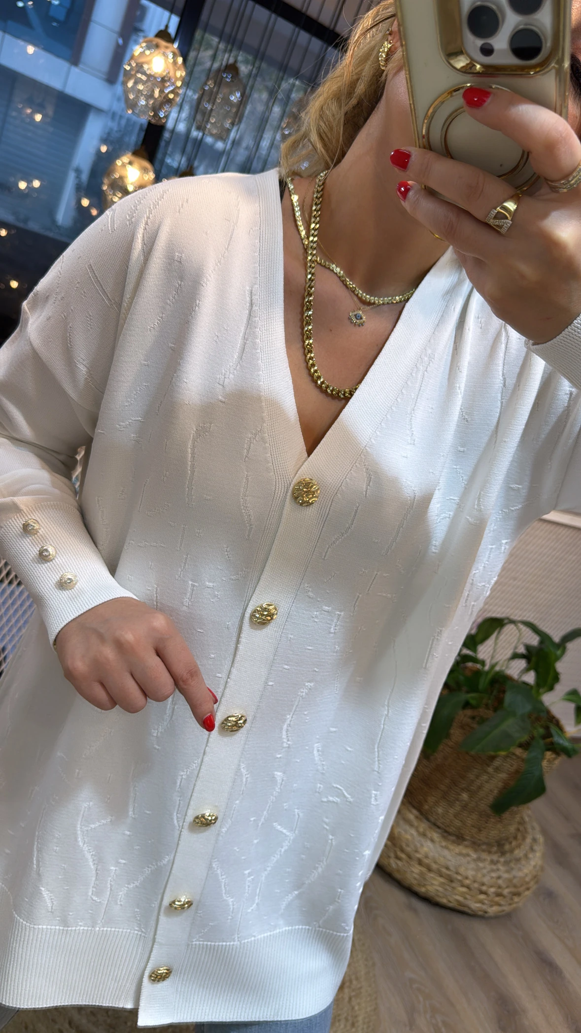 BEYAZ MERSERİZE HIRKA 4768