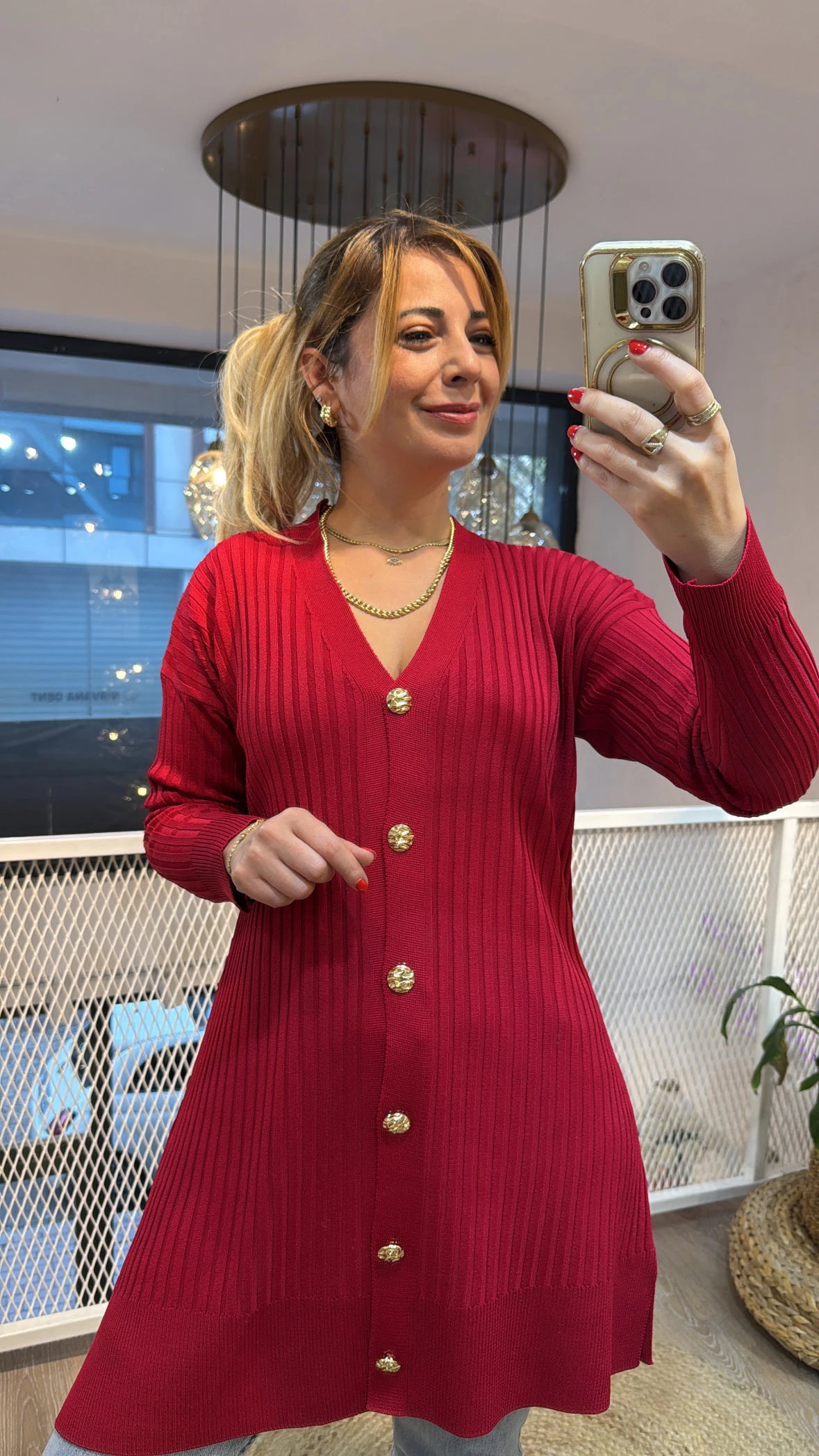 FİTİLLİ KIRMIZI HIRKA 2356