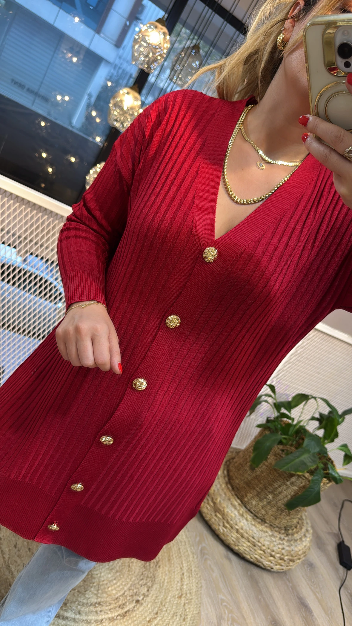 FİTİLLİ KIRMIZI HIRKA 2356