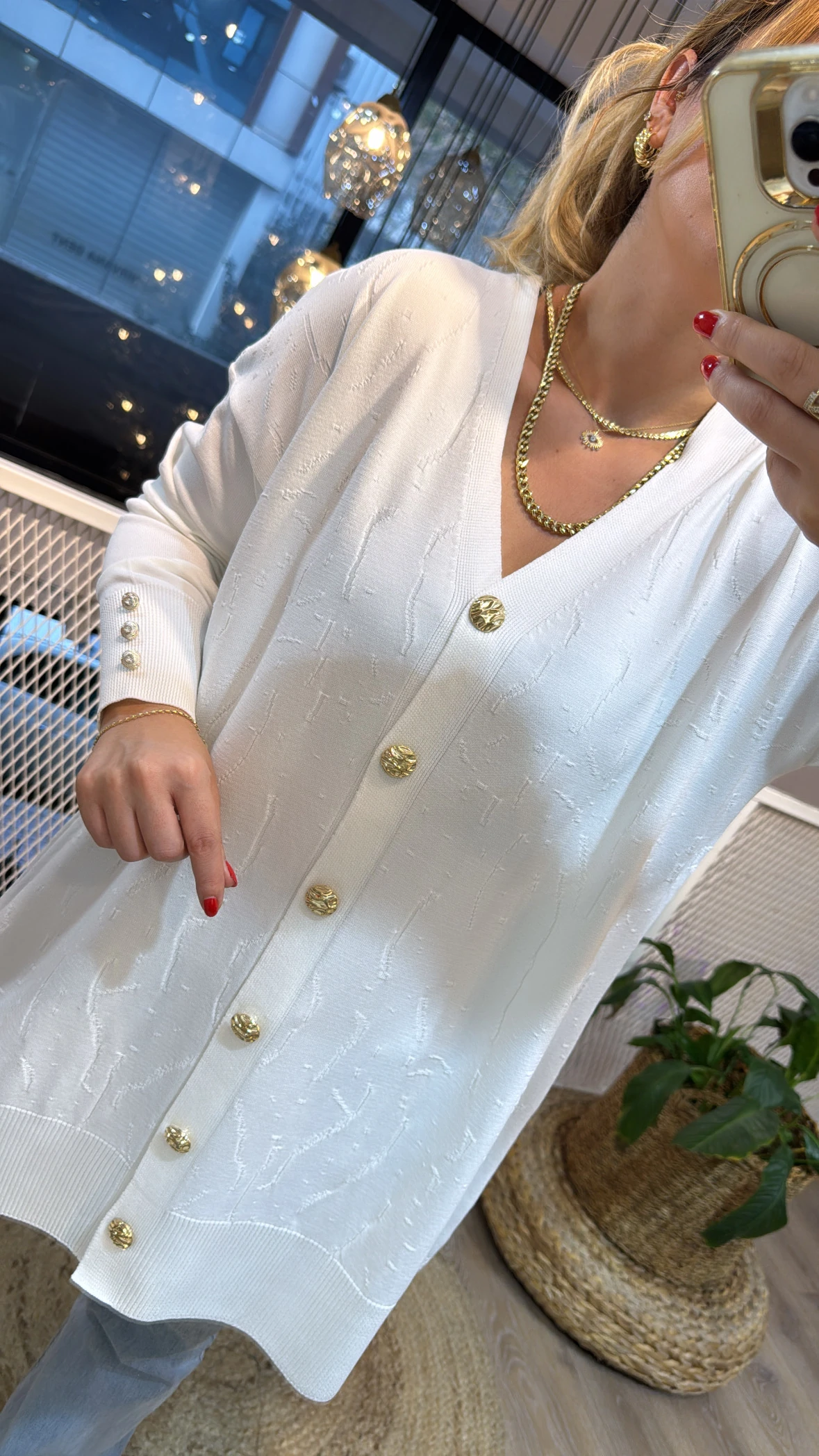 BEYAZ MERSERİZE HIRKA 4768