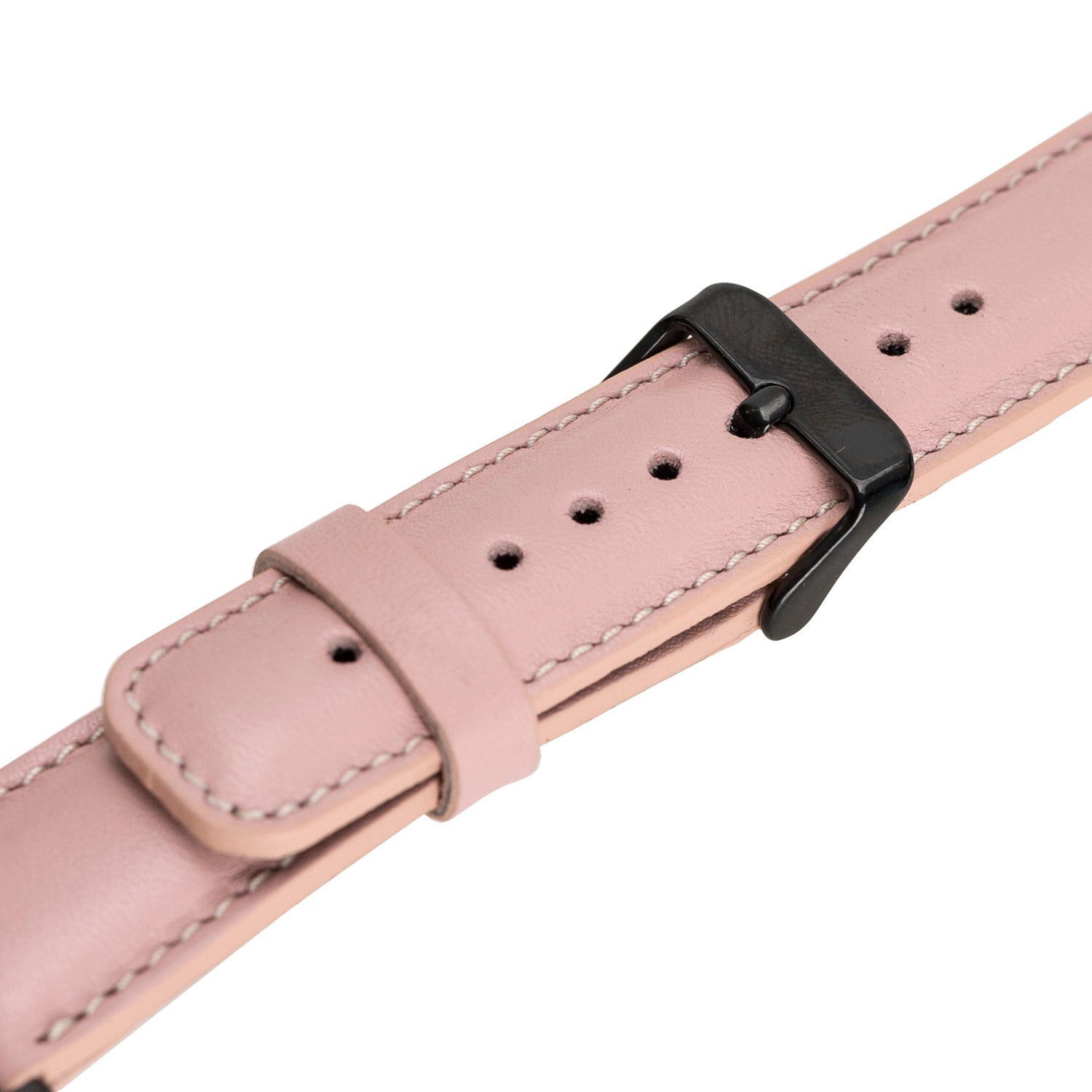Apple Watch Uyumlu Deri Kordon 38-40-41mm NU2-SM3 Siyah