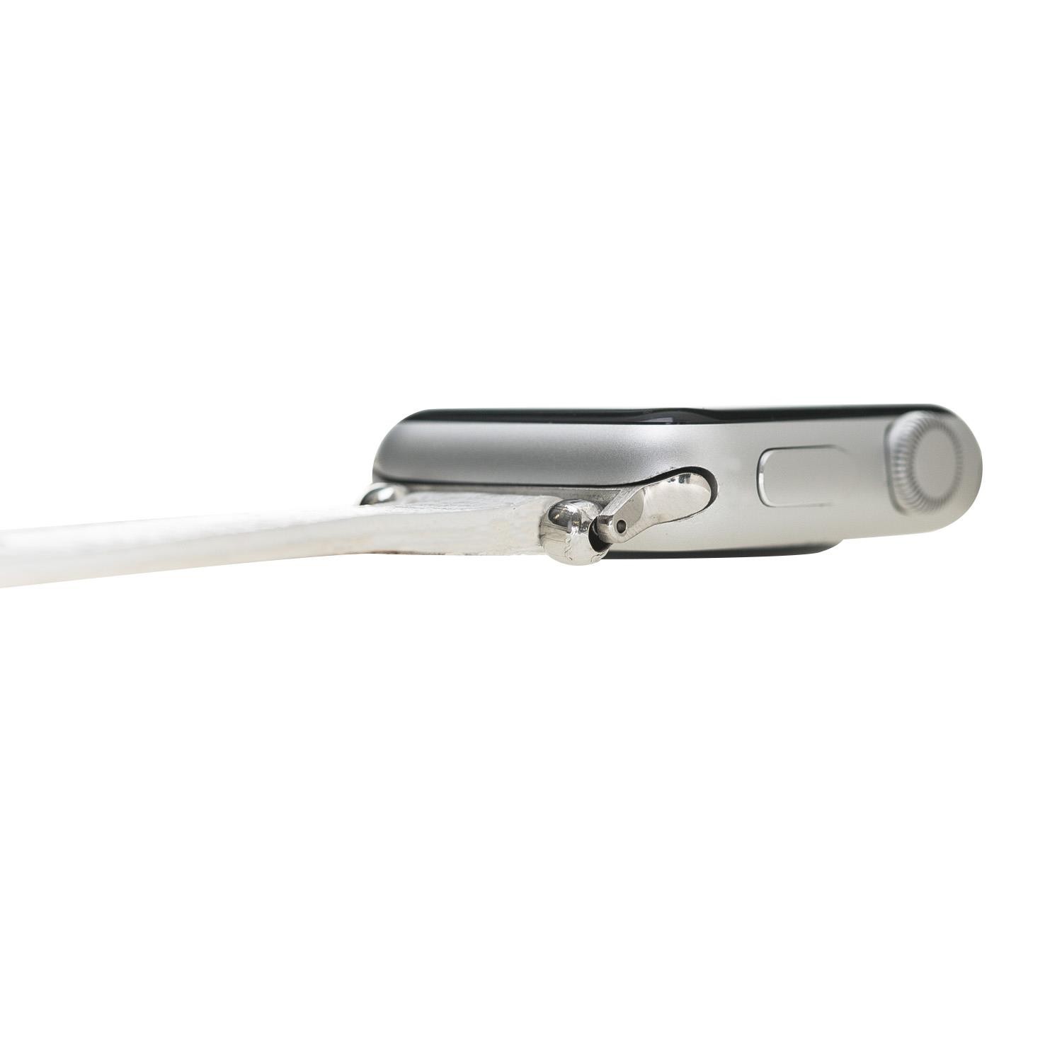 Apple Watch Uyumlu Deri Kordon 38-40-41mm Orfe F3 Beyaz
