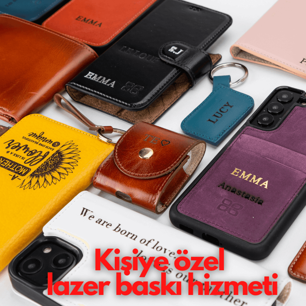 Suni Deri Kablo Aksesuar Taşıma Çantası Floater Vizon