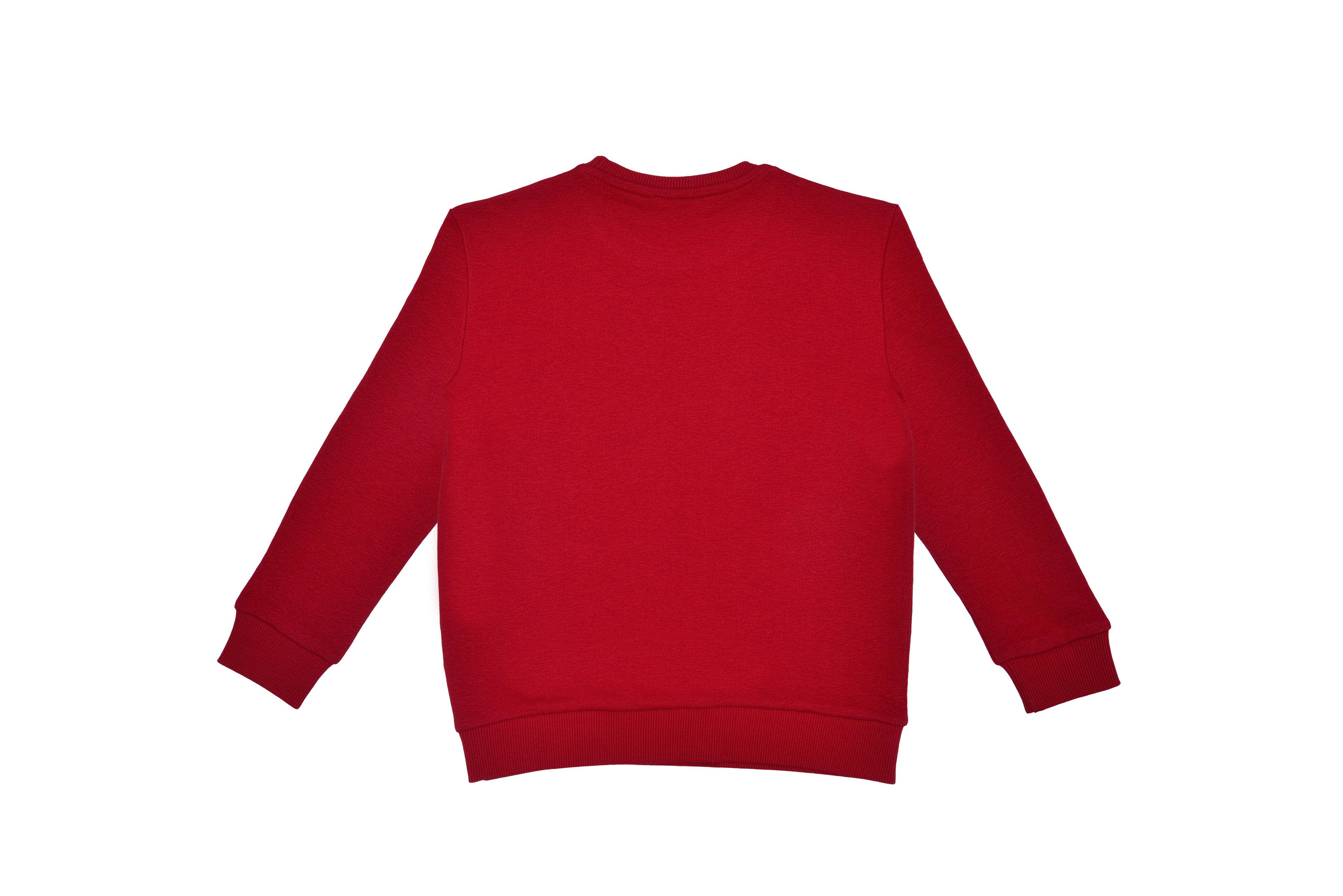 Benetton Erkek Çocuk Sweatshirt BNT-B21877 - Kırmızı