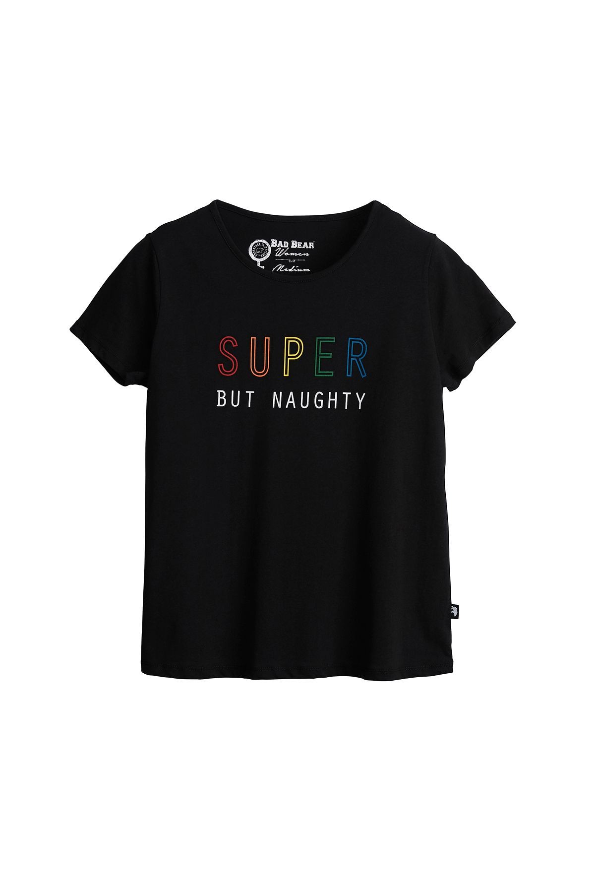 Kadın Super Tee T-shirt - Siyah