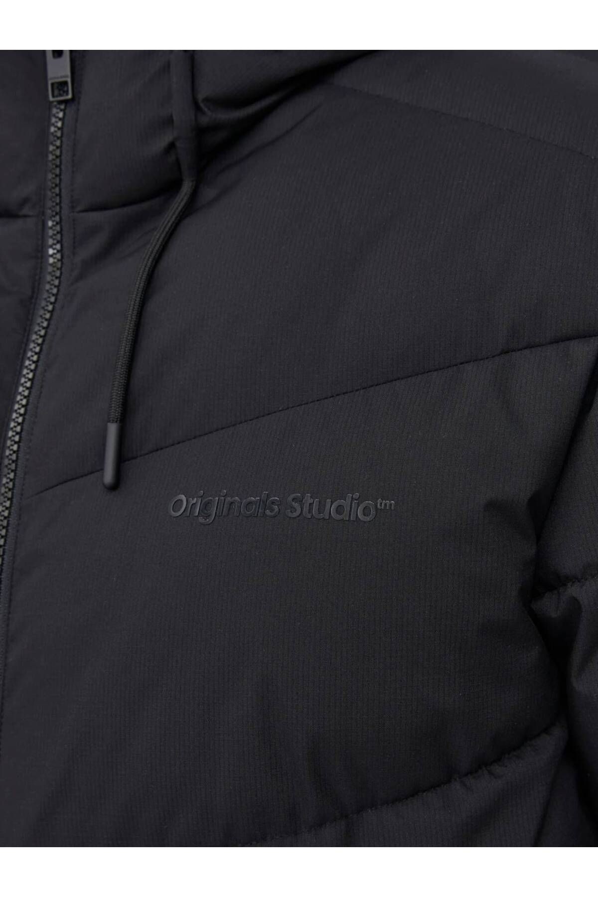 12238849 Jorvesterbro Puffer Jacket Sn Erkek Ceket Black