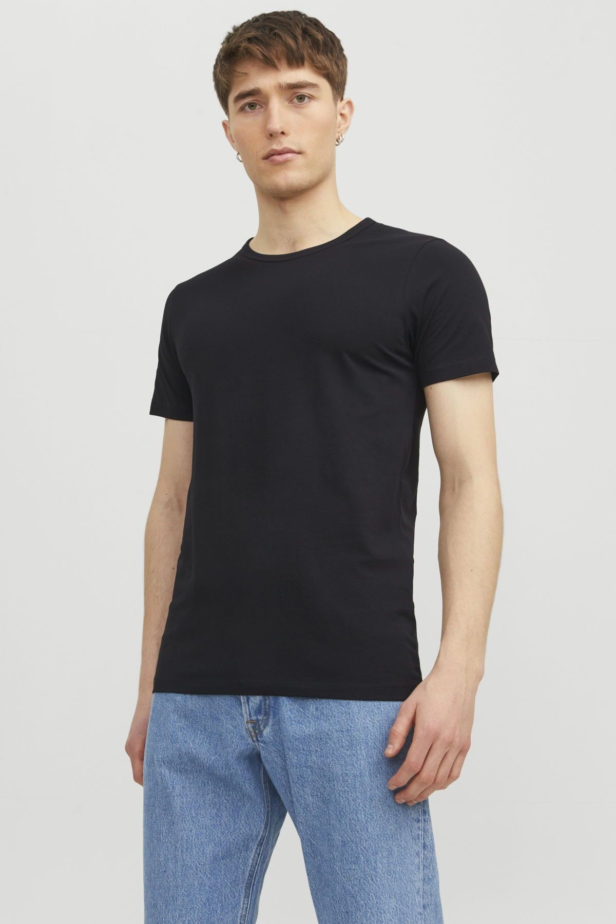 Jack&jones Jjebasic O-neck Tee S/s Noos Erkek T-shirt-12058529