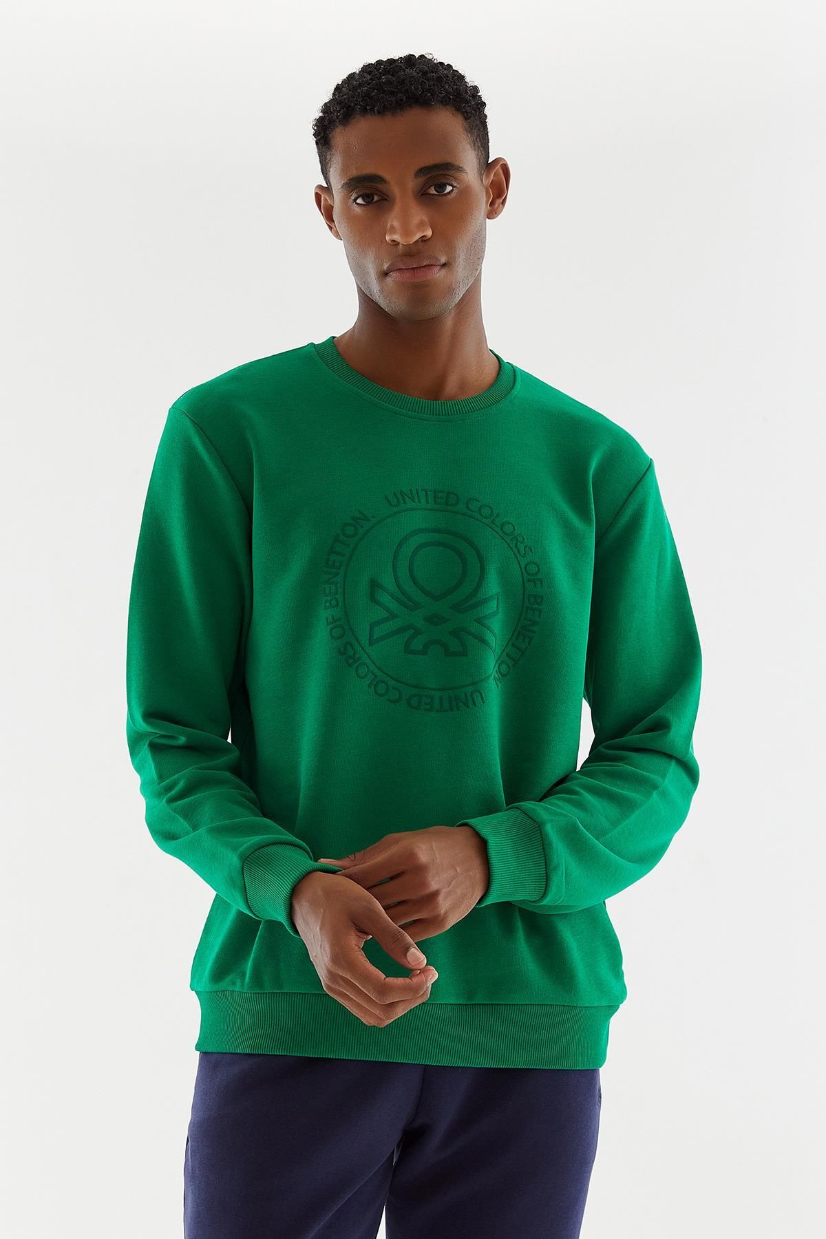 Bnt-m20668 Sweatshirt - yeşi̇l