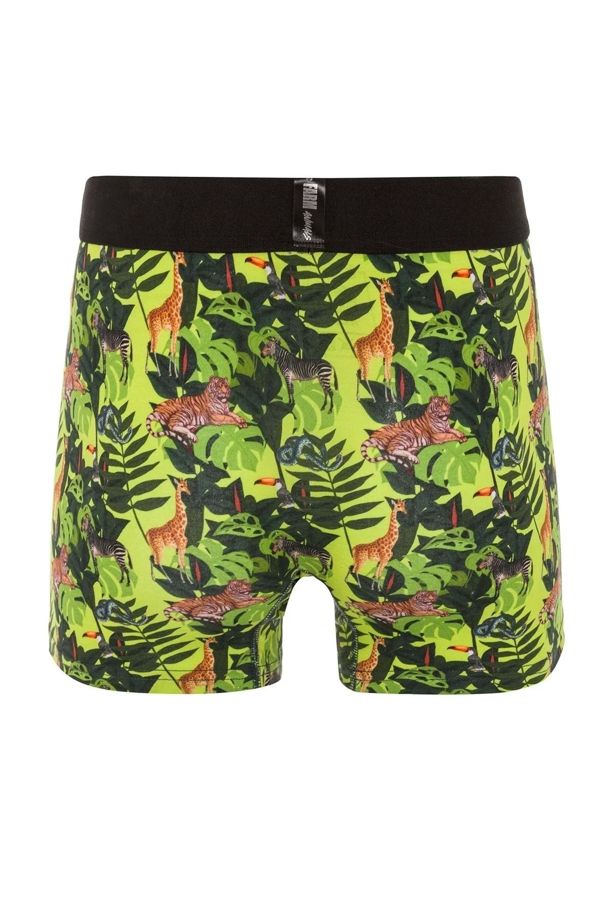 Tropical Desenli Boxer