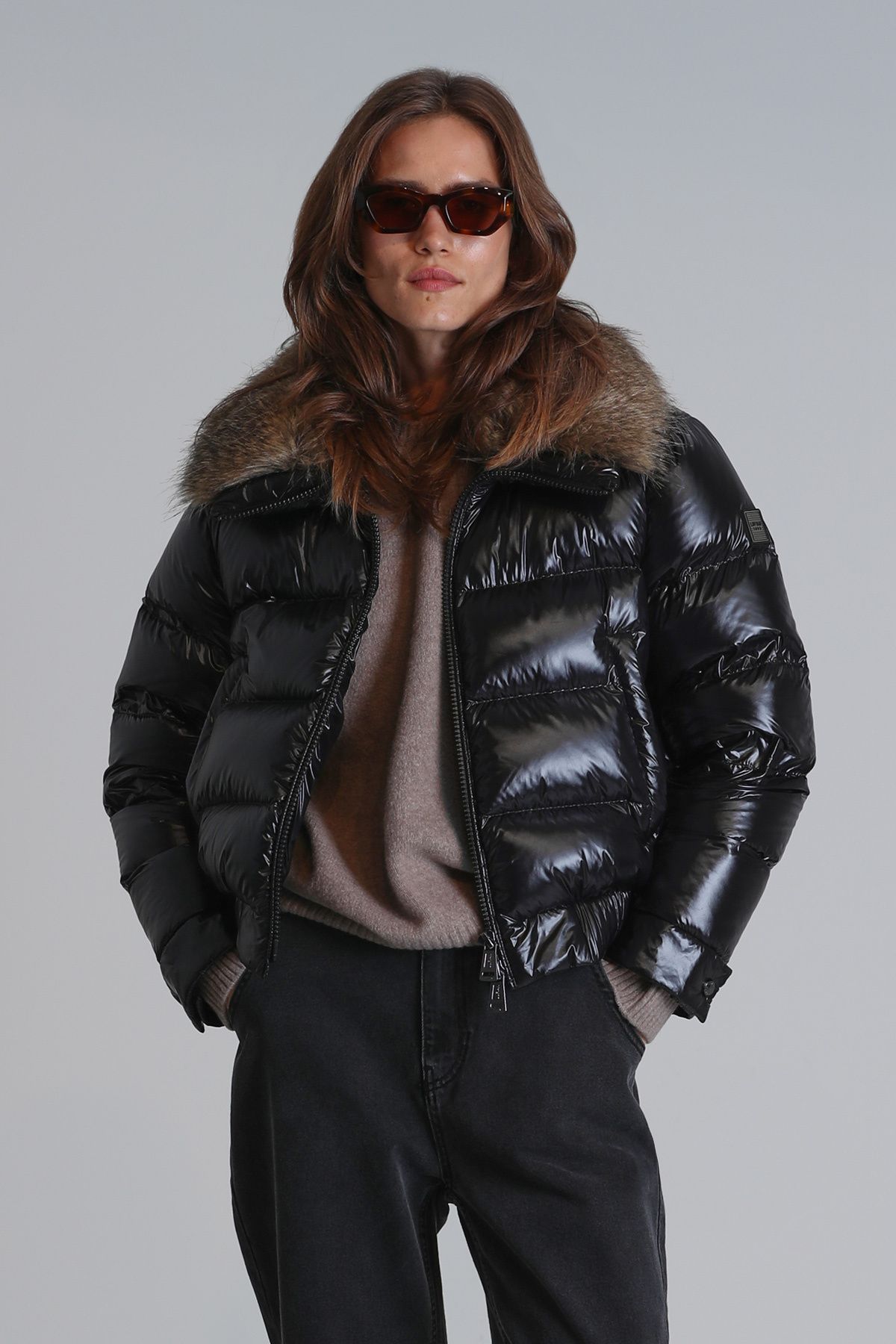 Daısy Kaztüyü Kadın Mont Gri