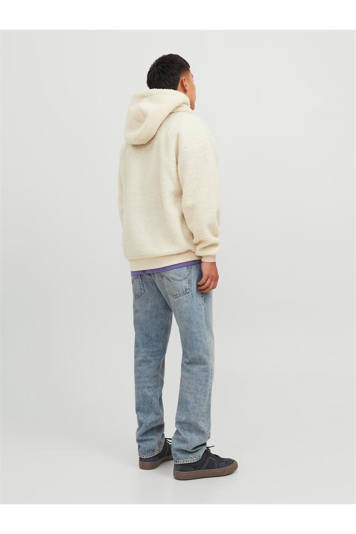 JORVESTERBRO TEDDY SWEAT HOOD SN Oatmeal