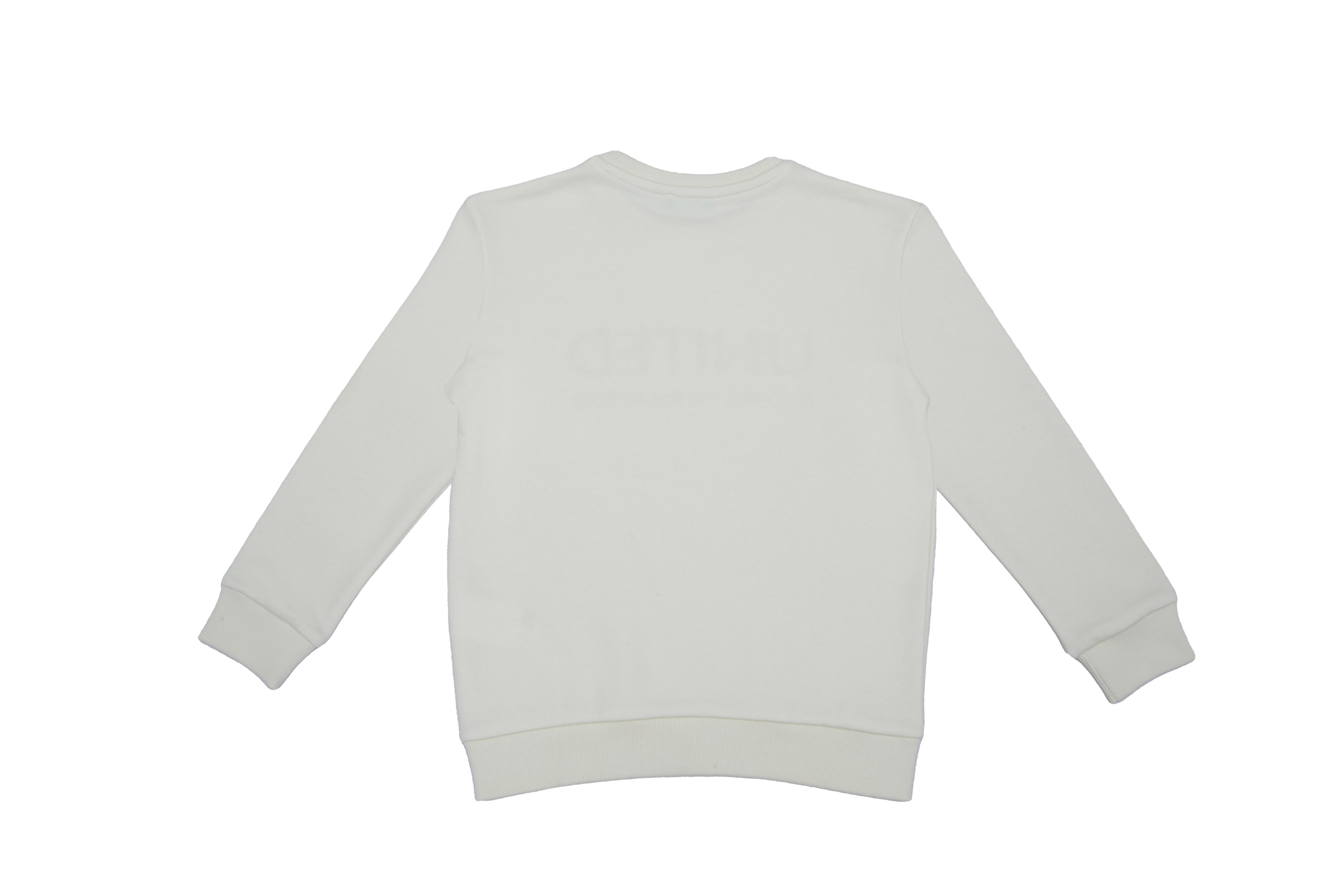 Benetton Erkek Çocuk Sweatshirt BNT-B21877 - Ekru