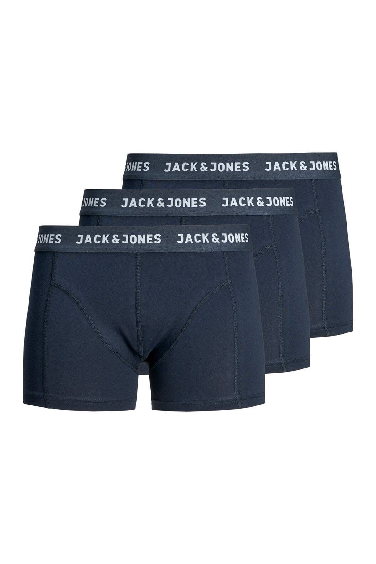 Jack Jones Anthony 3 Lü Paket Erkek Boxer