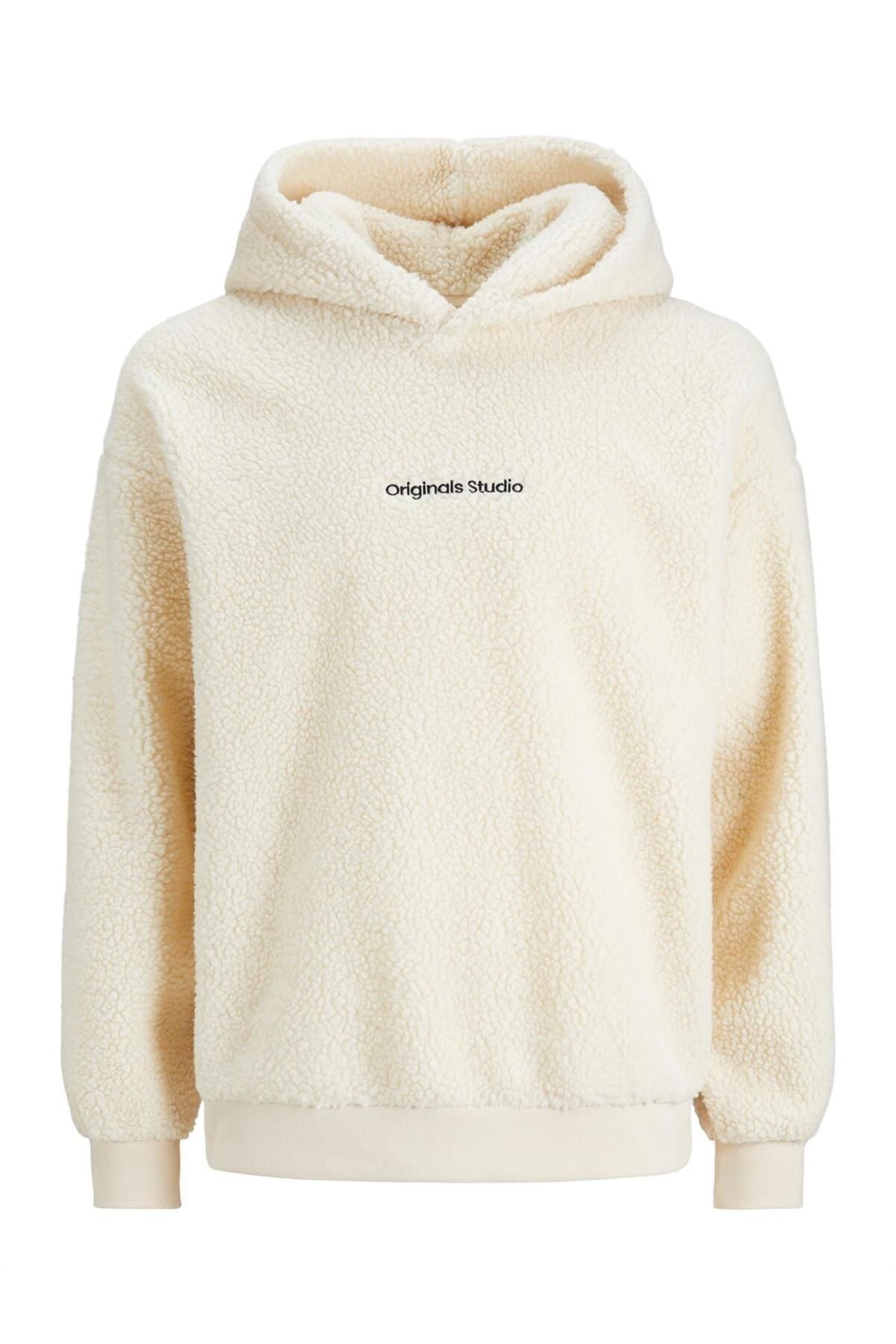 JORVESTERBRO TEDDY SWEAT HOOD SN Oatmeal