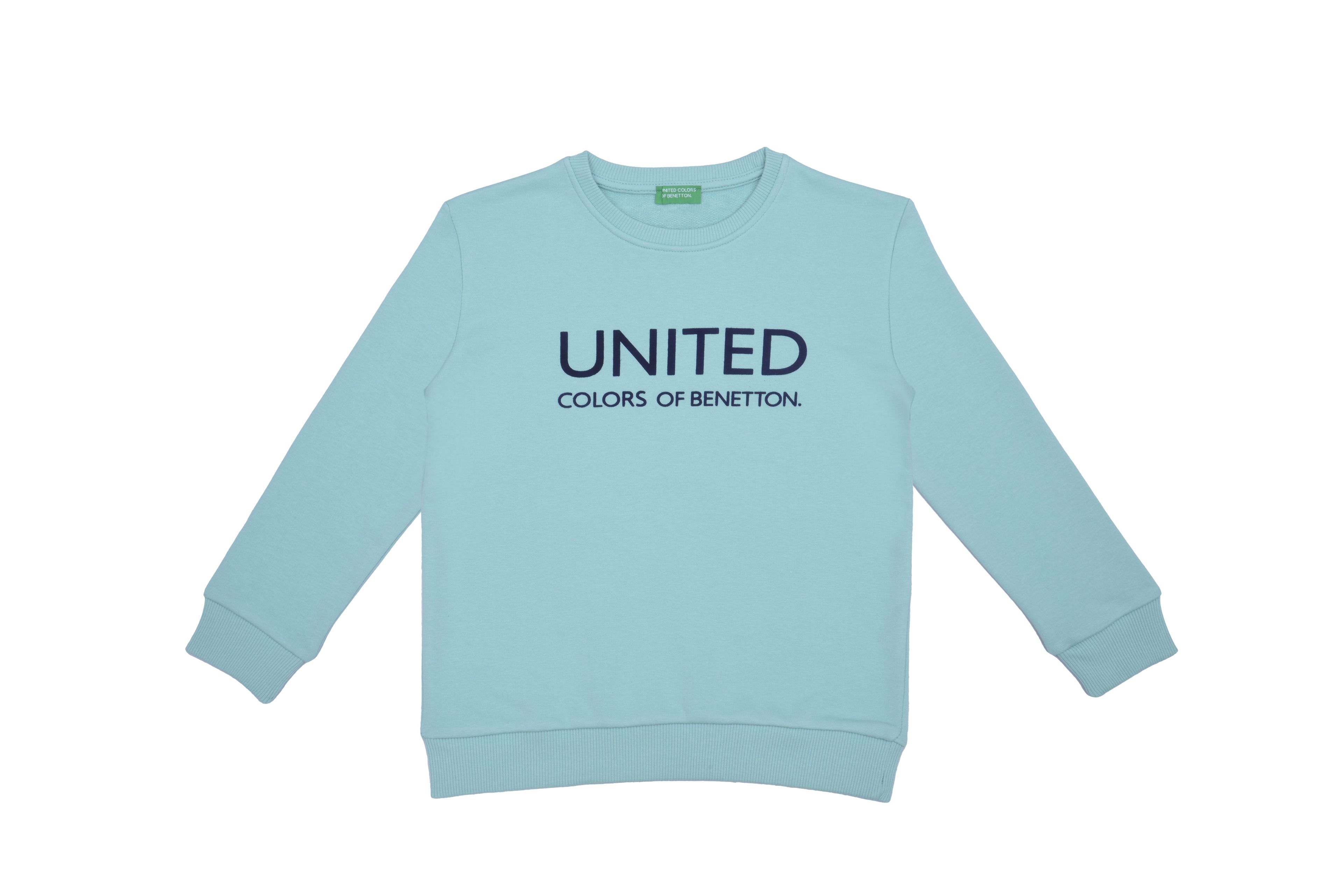 Benetton Erkek Çocuk Sweatshirt BNT-B21877 - Turkuaz