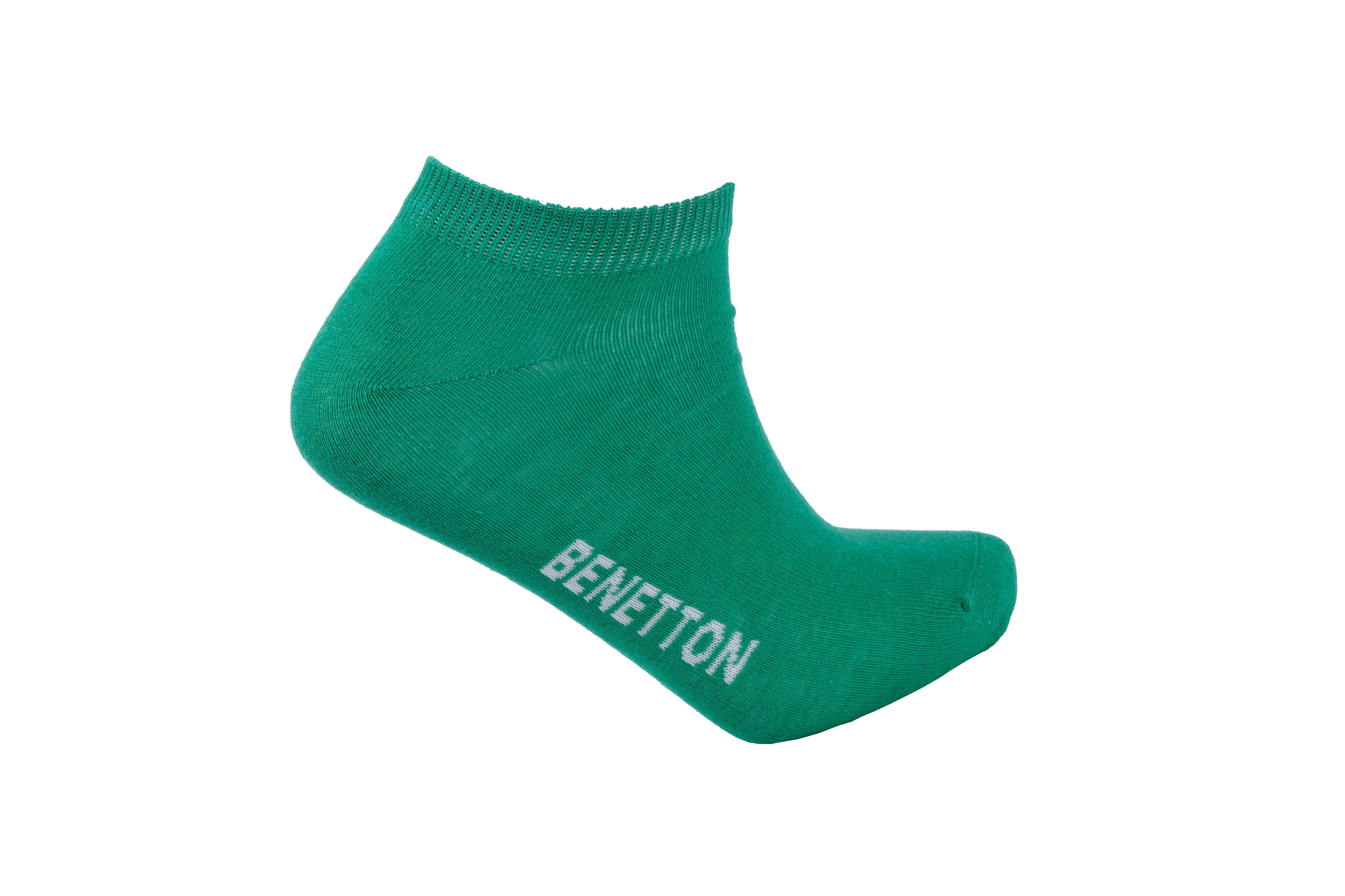 Benetton Mix Logolu 2'li Erklek Babet Çorap