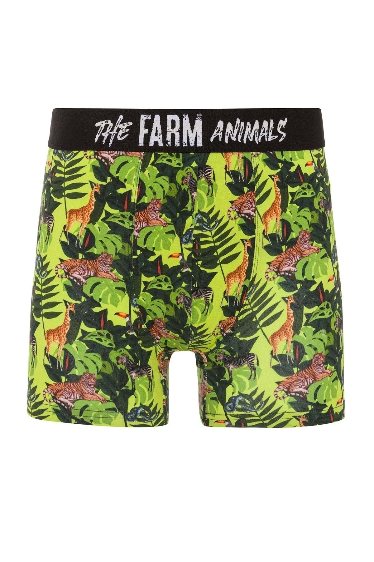 Tropical Desenli Boxer