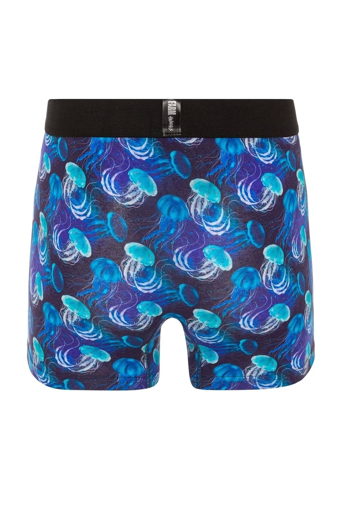 Jellyfish Desenli Boxer