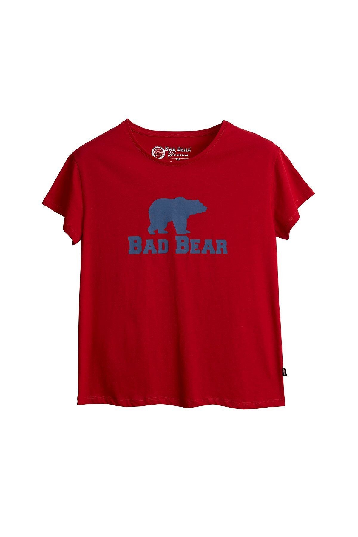 Logo Tee T-shirt Crimson Red Kırmızı Baskılı Kadın Tişört