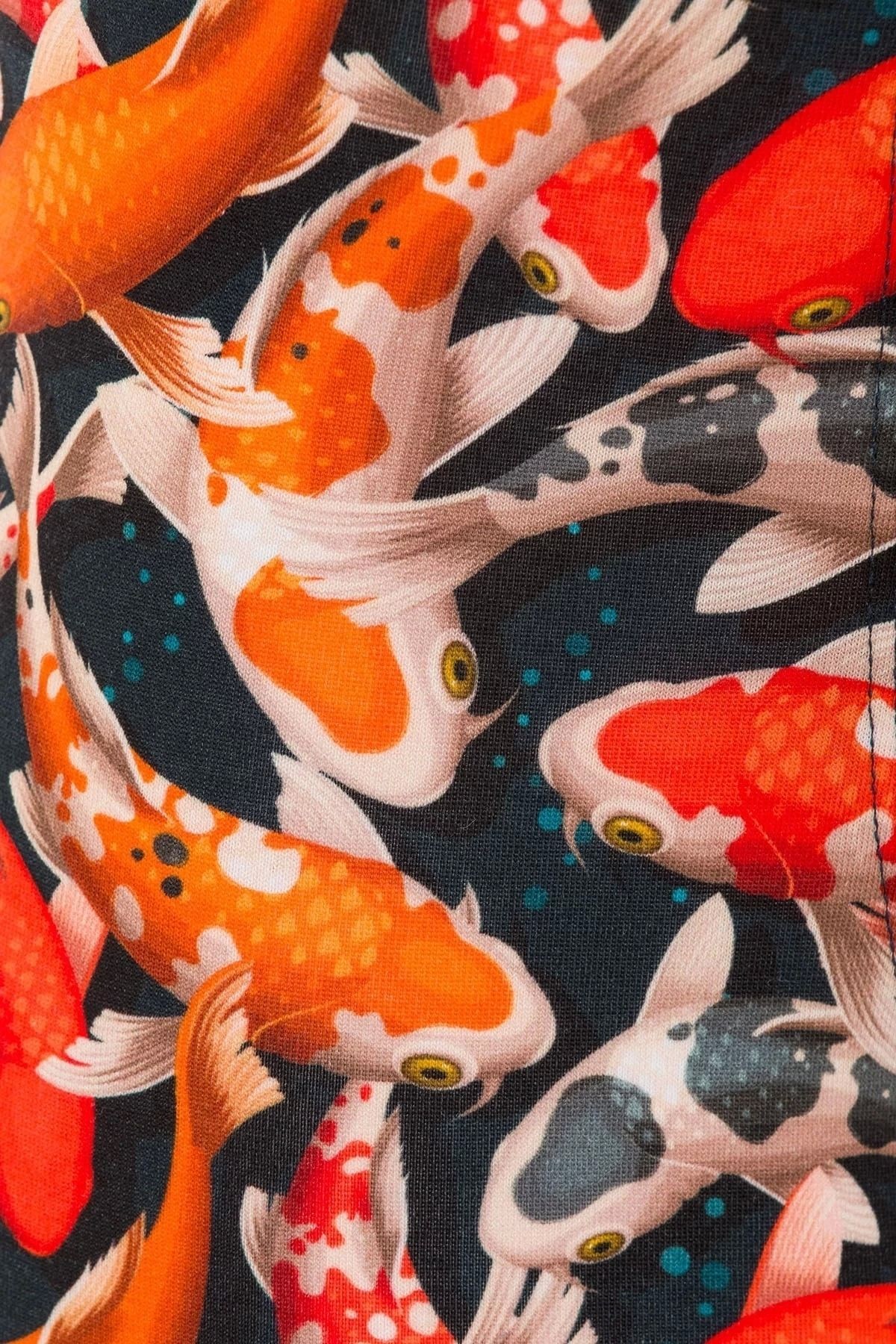 Koi Fishes Desenli Boxer