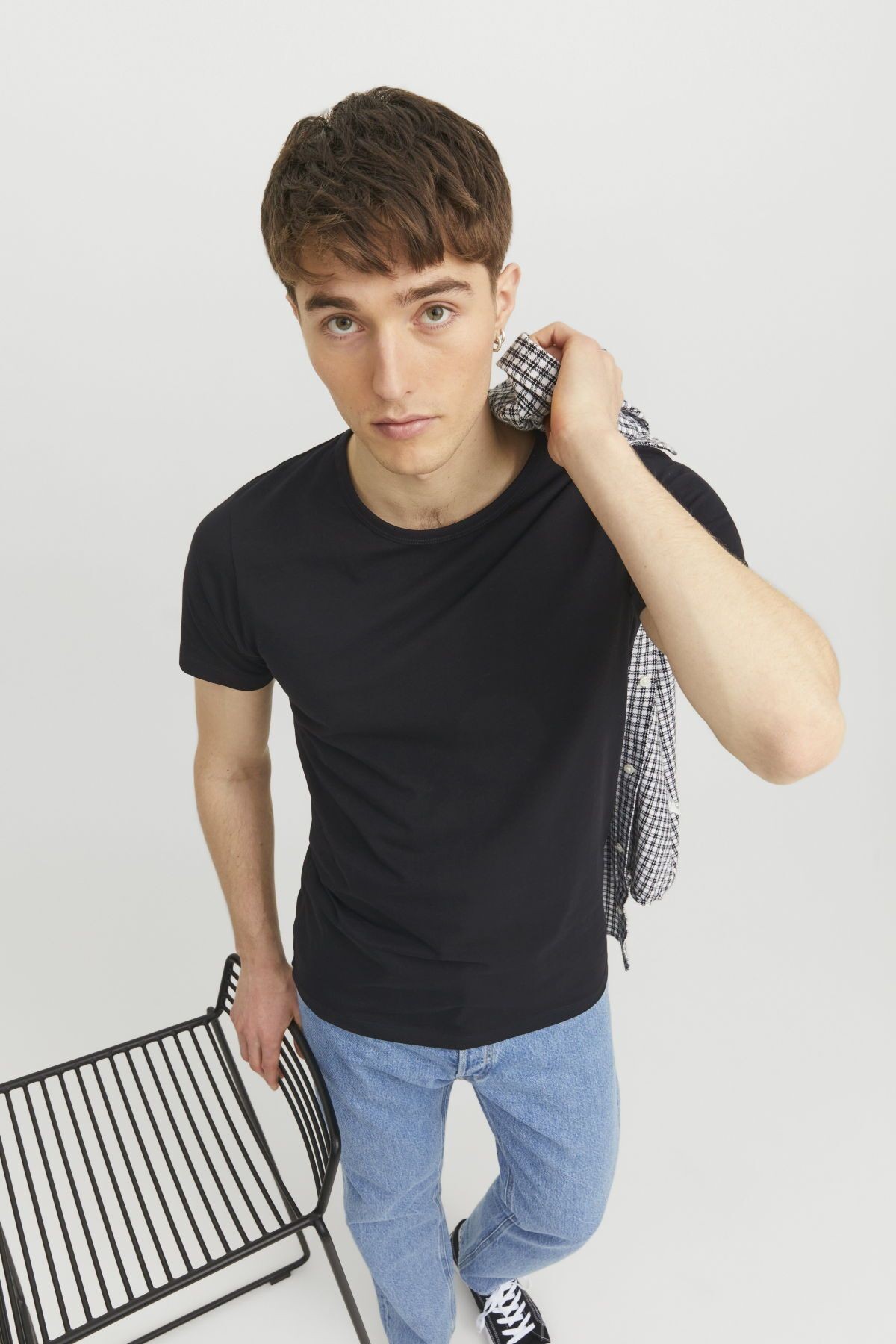 Jack&jones Jjebasic O-neck Tee S/s Noos Erkek T-shirt-12058529