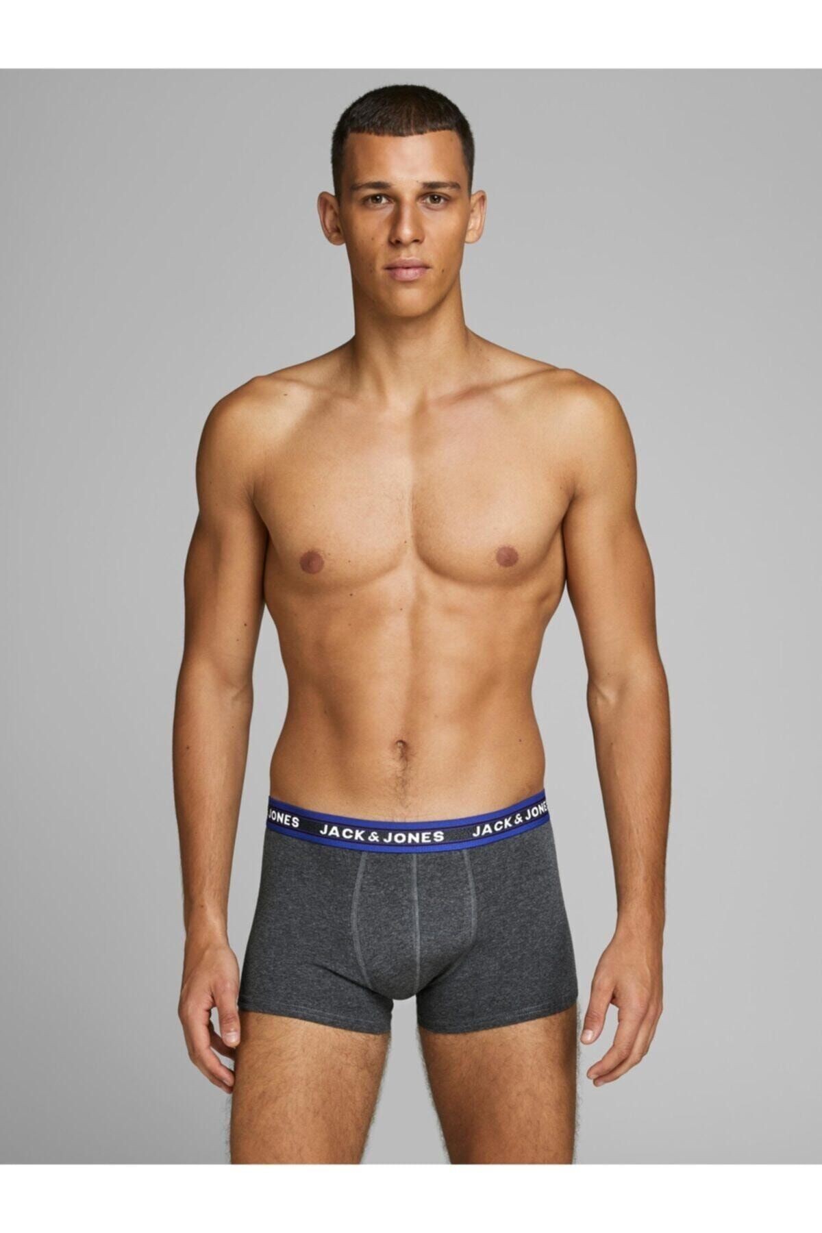 Jack Jones Lıver 5 Li Paket Erkek Boxer