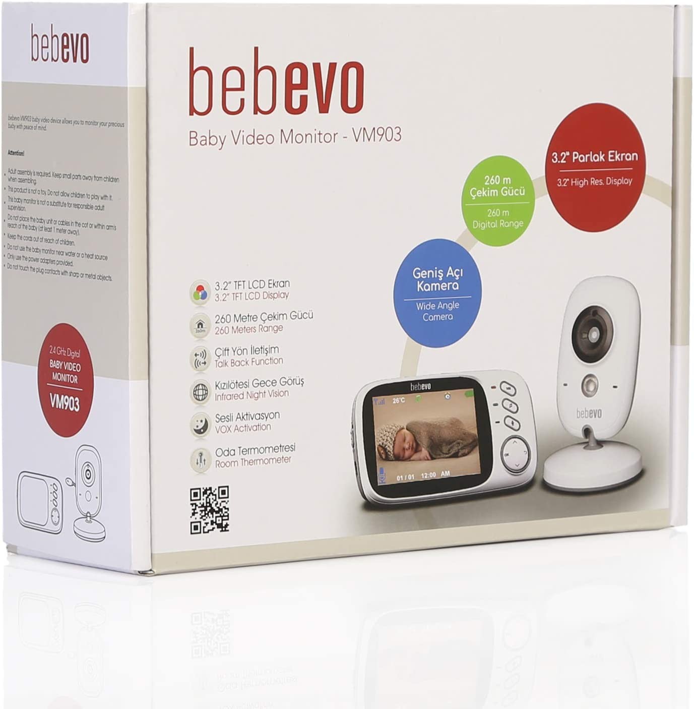 Bebevo VM903 Bebek Monitörü