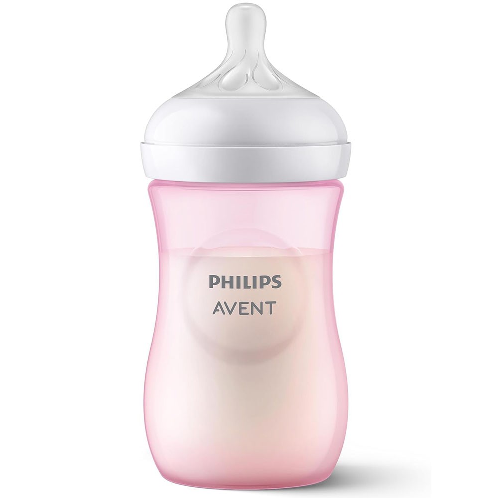 Philips Avent SCY903/11 Natural Response PP Biberon Pembe 260 ml