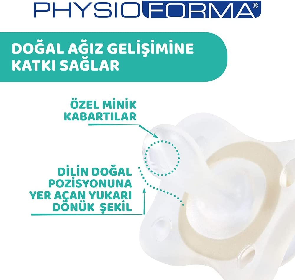 Chicco Gece Parlayan PhysioForma Mini Soft Emzik (2-6 Ay)