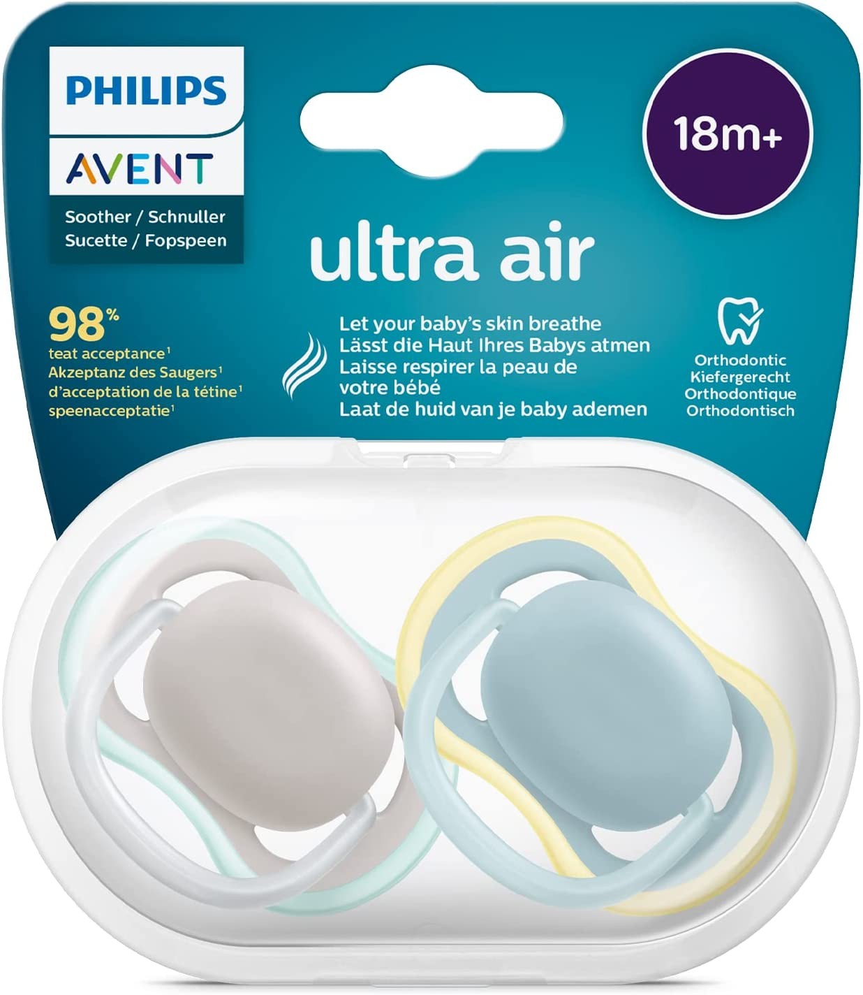 Philips Avent SCF349/01 Ultra Air Emzik 18 Ay+