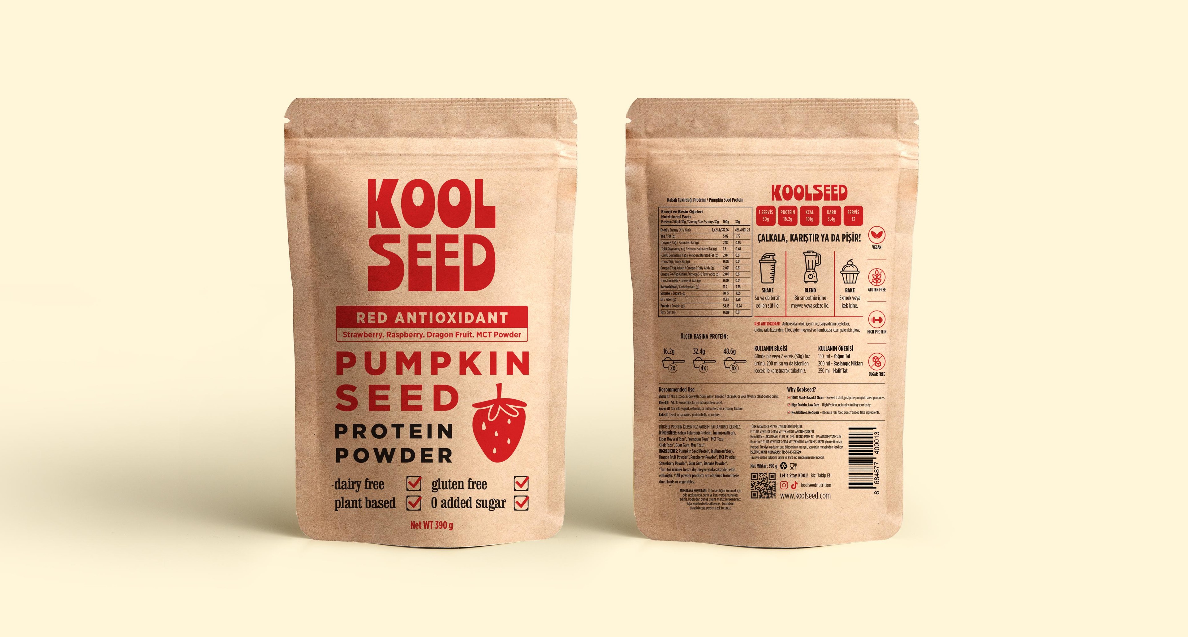 Red Antioxidant – Bitkisel Protein Tozu